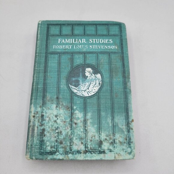 Antique Robert Louis Stevenson Hardcover Book Set of 6 AS IS - Picture 7 of 13